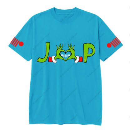 Merry Grinchmas Grinch Jp Heart T-Shirt