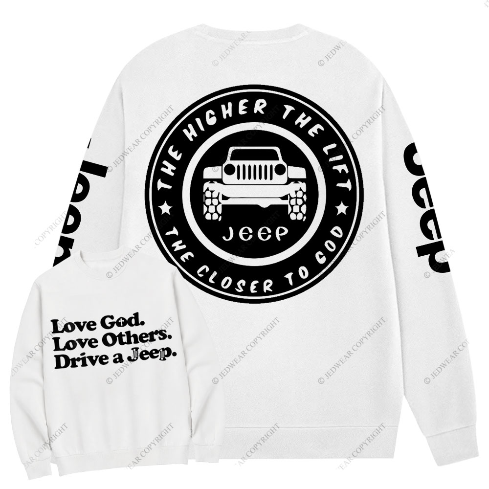 Jper Closer to God Crew Neck Sweatshirt