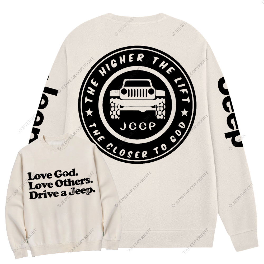 Jper Closer to God Crew Neck Sweatshirt