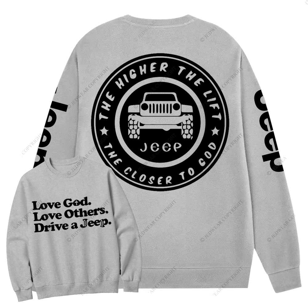 Jper Closer to God Crew Neck Sweatshirt