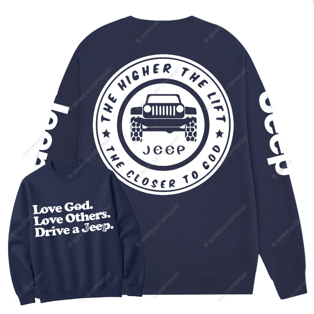 Jper Closer to God Crew Neck Sweatshirt