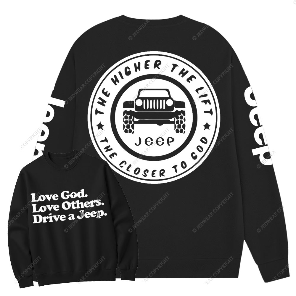 Jper Closer to God Crew Neck Sweatshirt