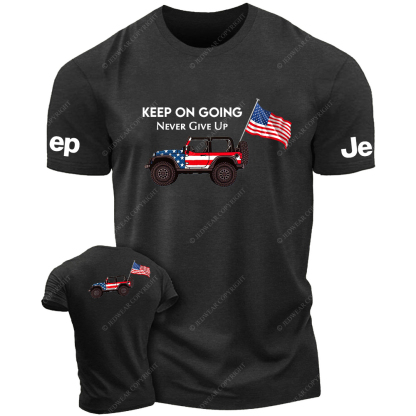 Keep On Going Never Give Up T-Shirt