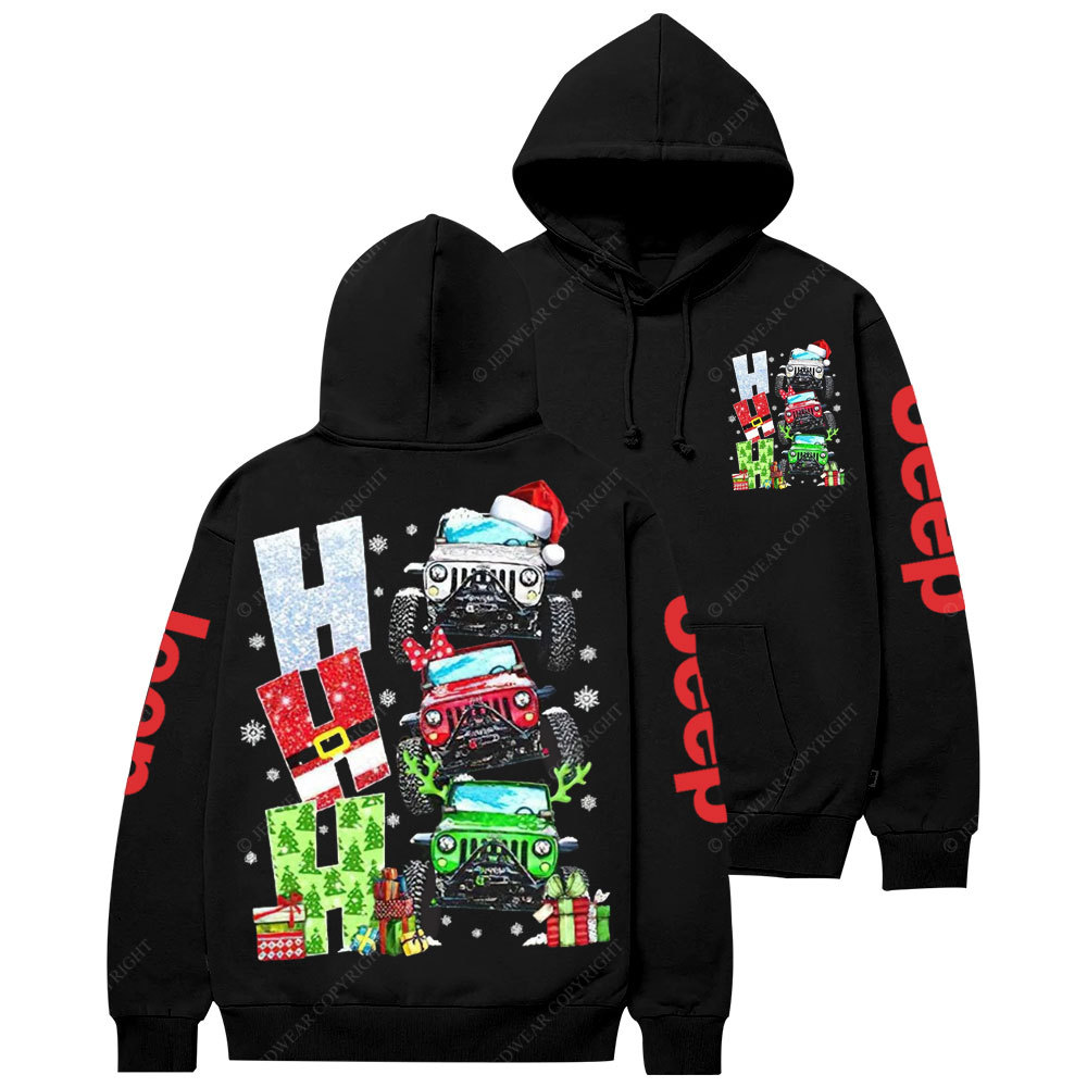 Ho Ho Ho Xmas Jp Christmas Casual Hoodie