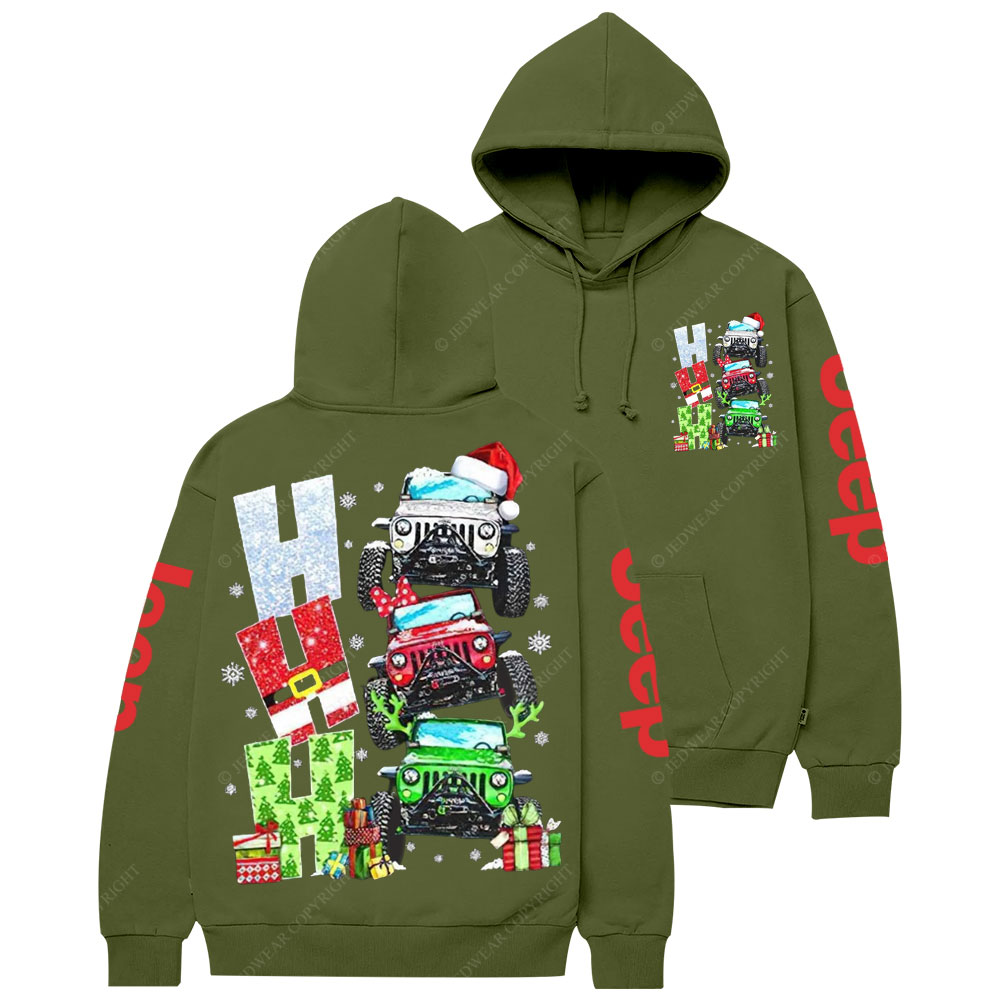 Ho Ho Ho Xmas Jp Christmas Casual Hoodie