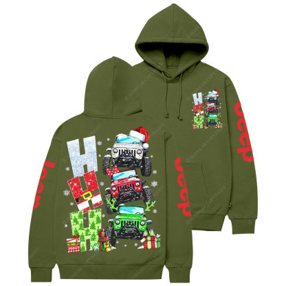 Ho Ho Ho Xmas Jp Christmas Casual Hoodie