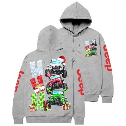 Ho Ho Ho Xmas Jp Christmas Casual Hoodie