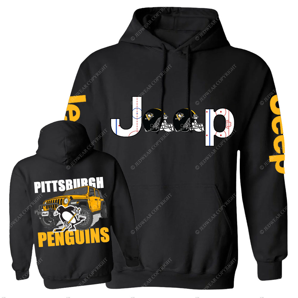 Pittsburgh Penguins Ice Hockey Jp Casual Hoodie