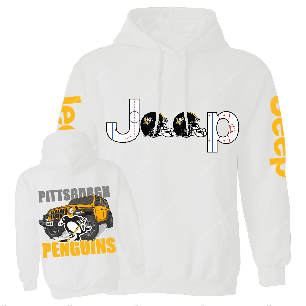 Pittsburgh Penguins Ice Hockey Jp Casual Hoodie