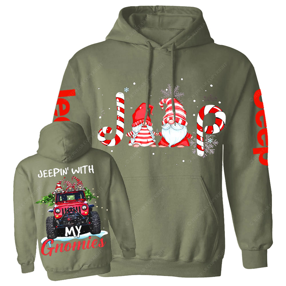 Gnome In Jp Christmas Casual Hoodie