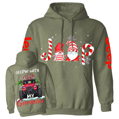 Gnome In Jp Christmas Casual Hoodie