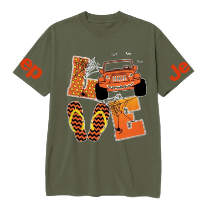 Love Jp and Flip flops Halloween T-Shirt