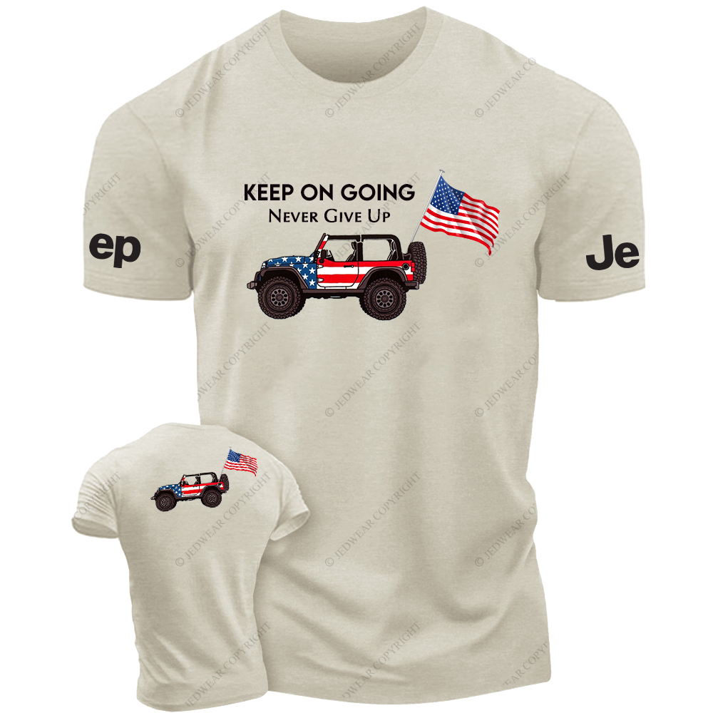 Keep On Going Never Give Up T-Shirt
