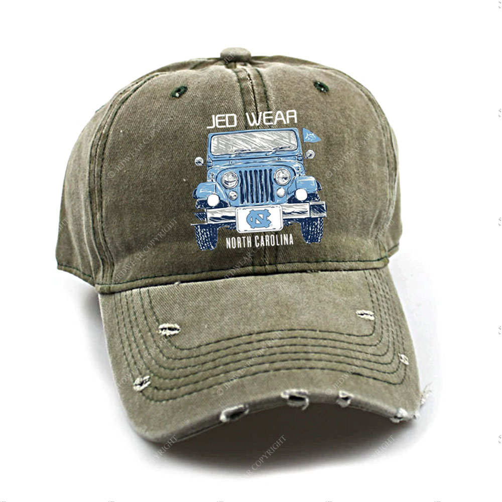 UNC Tar Heels Jp Car Baseball Cap