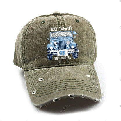 UNC Tar Heels Jp Car Baseball Cap