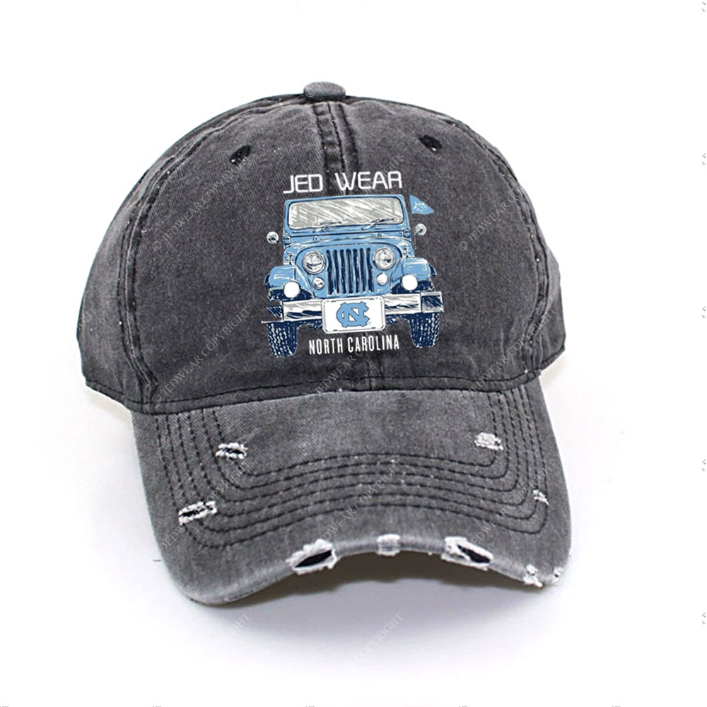 UNC Tar Heels Jp Car Baseball Cap