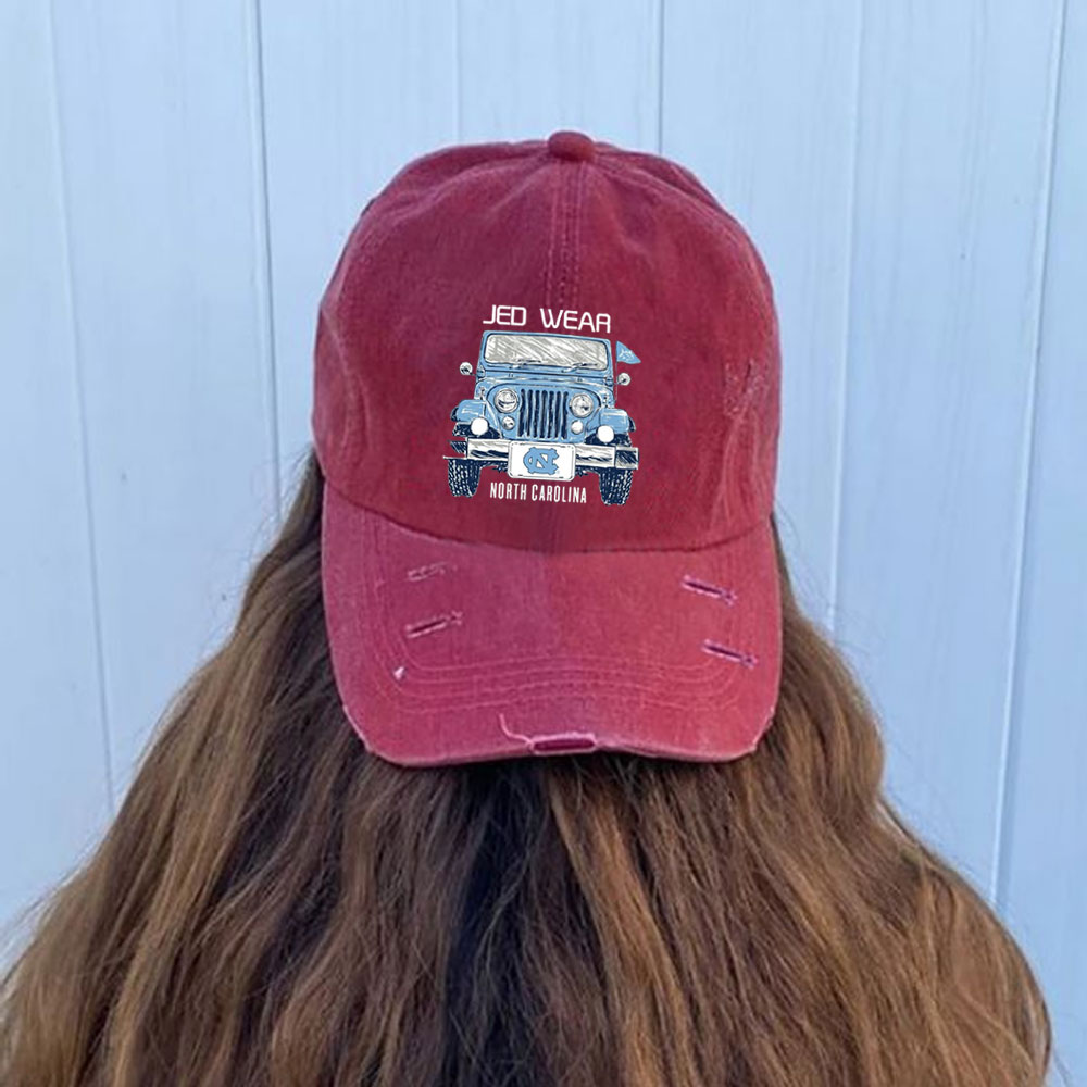 UNC Tar Heels Jp Car Baseball Cap
