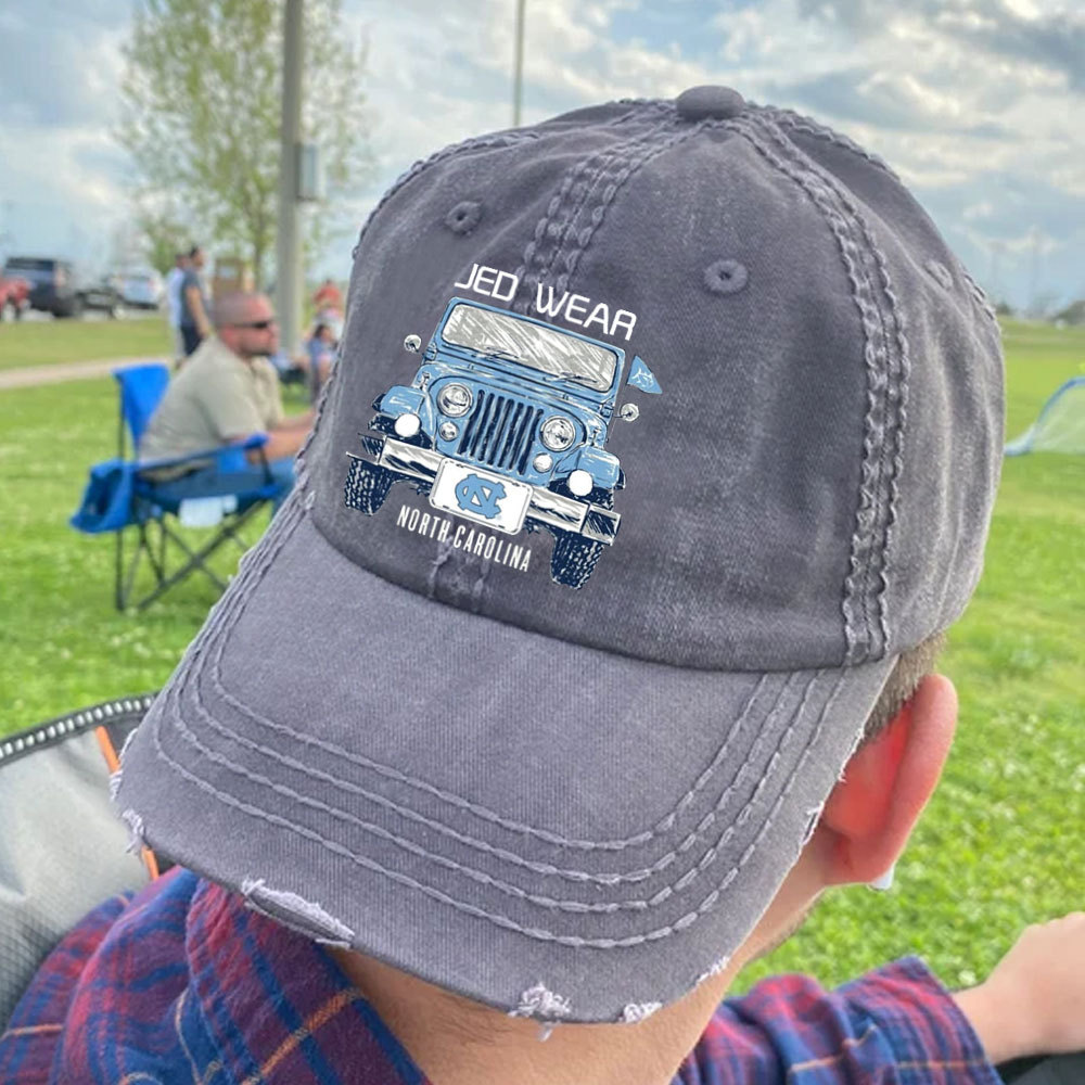UNC Tar Heels Jp Car Baseball Cap