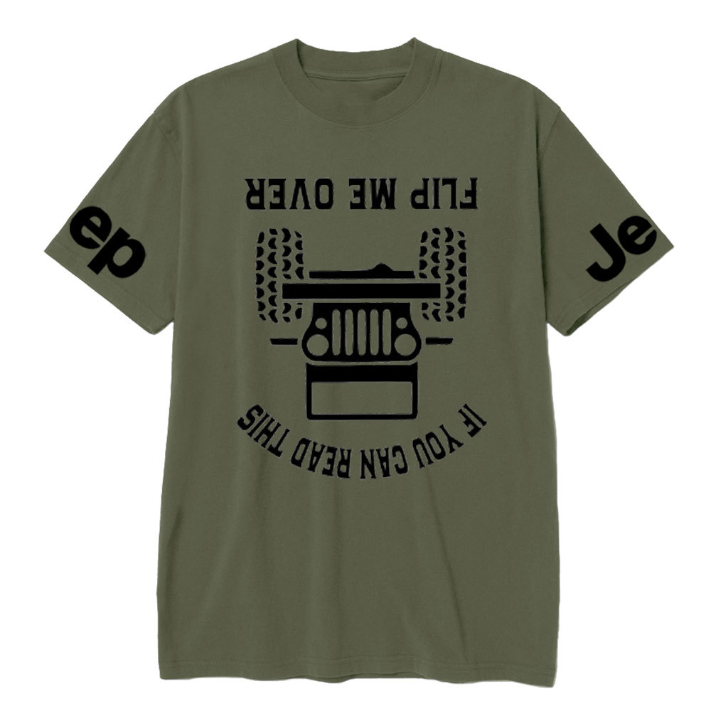 If You Can Read This Flip Me Jp Over T-Shirt