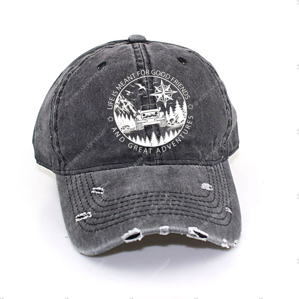 Always Take The Scenic Route Jp Beach Baseball Cap