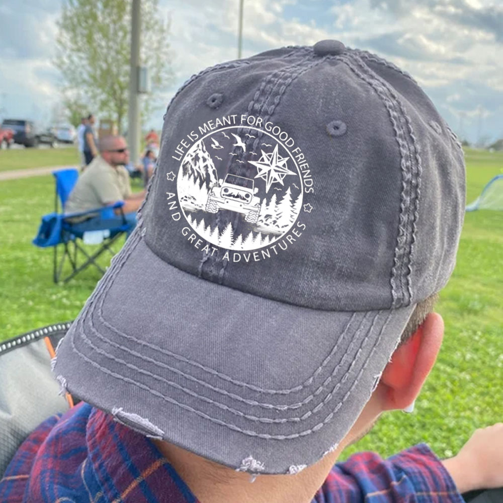 Always Take The Scenic Route Jp Beach Baseball Cap