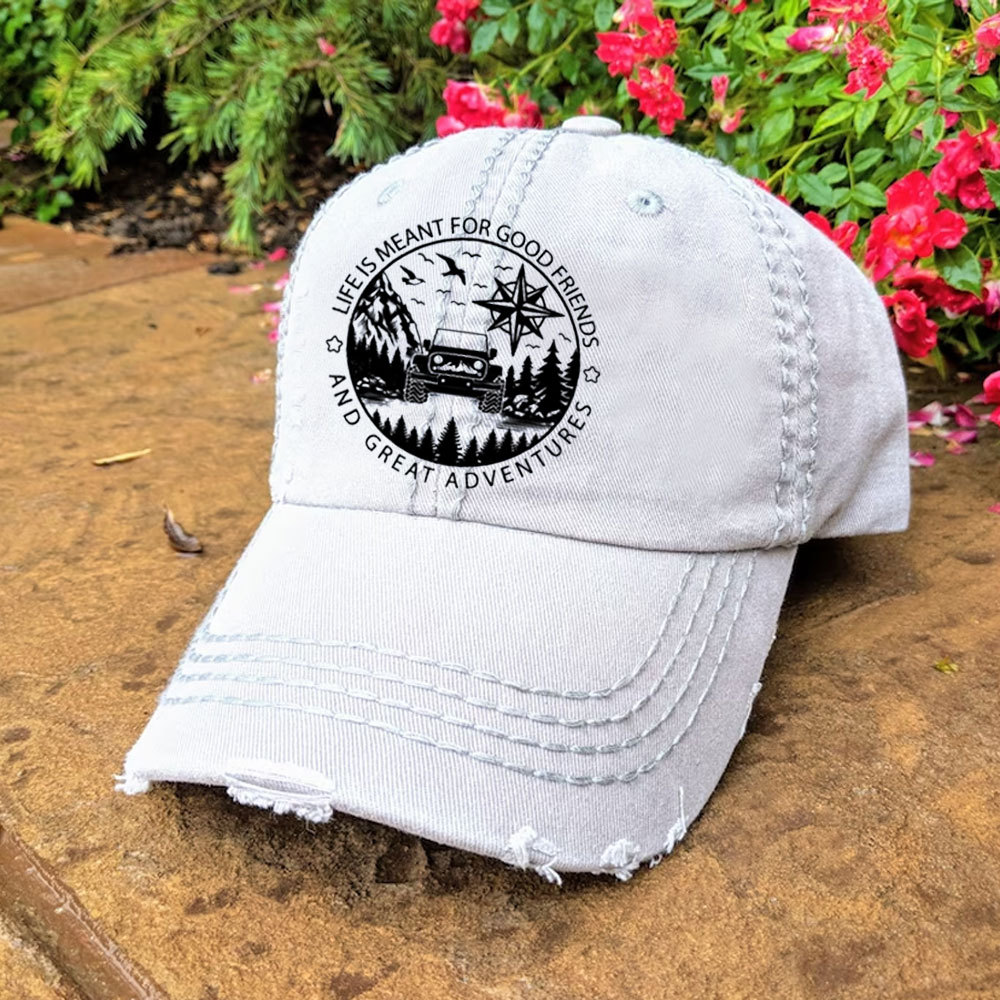 Always Take The Scenic Route Jp Beach Baseball Cap