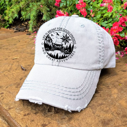 Always Take The Scenic Route Jp Beach Baseball Cap