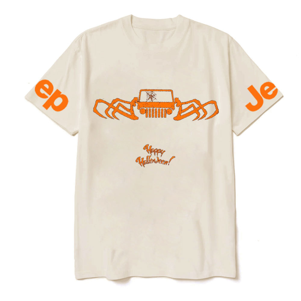 Spider Jp Halloween Orange T-shirt