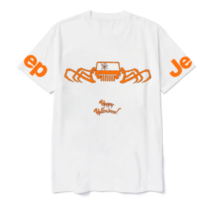 Spider Jp Halloween Orange T-shirt