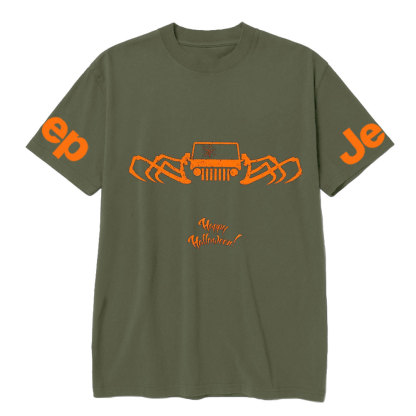 Spider Jp Halloween Orange T-shirt