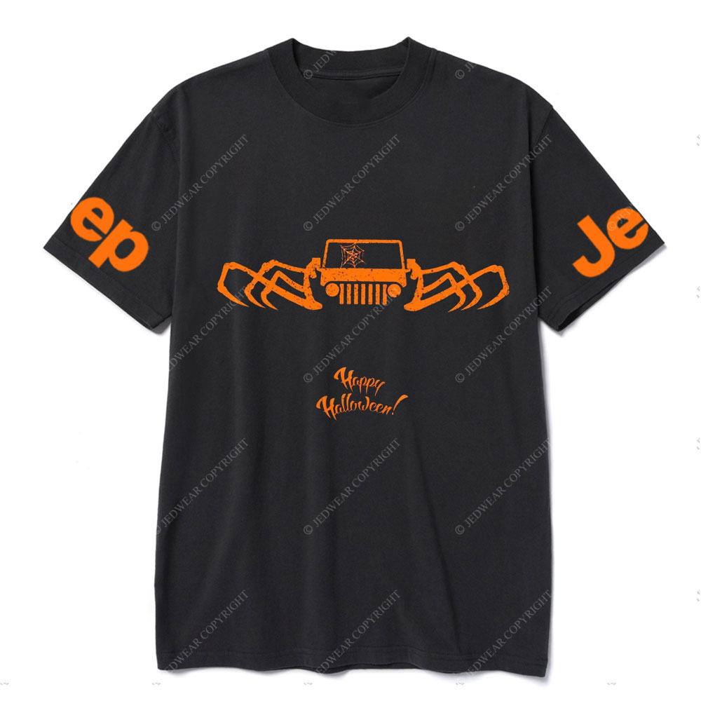 Spider Jp Halloween Orange T-shirt