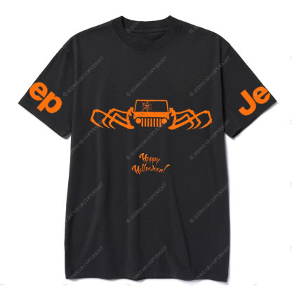Spider Jp Halloween Orange T-shirt