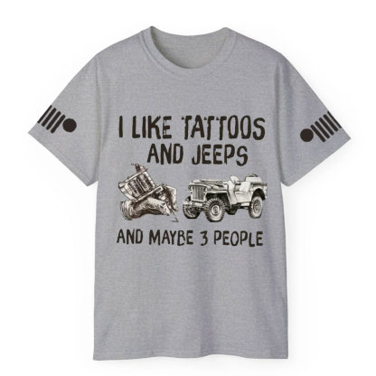  I Like Tattoos And Jps And Maybe 3 People Jp T-Shirt
