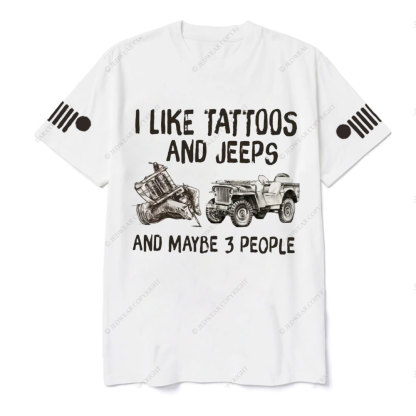  I Like Tattoos And Jps And Maybe 3 People Jp T-Shirt