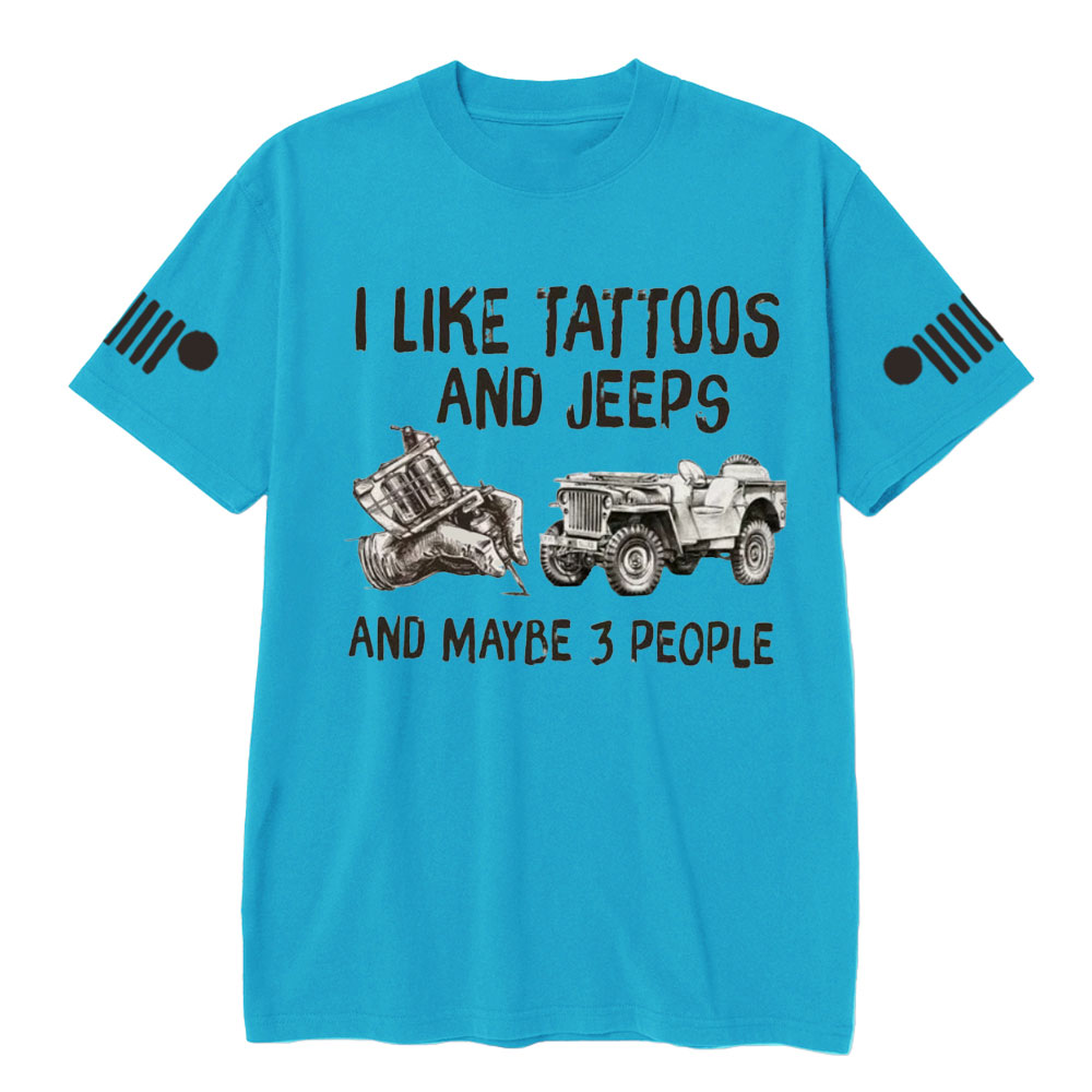  I Like Tattoos And Jps And Maybe 3 People Jp T-Shirt