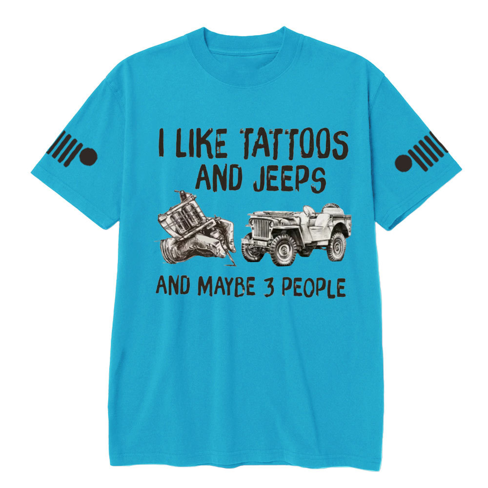  I Like Tattoos And Jps And Maybe 3 People Jp T-Shirt
