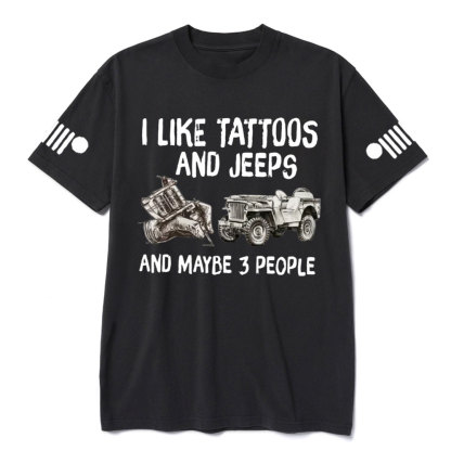 I Like Tattoos And Jps And Maybe 3 People Jp T-Shirt