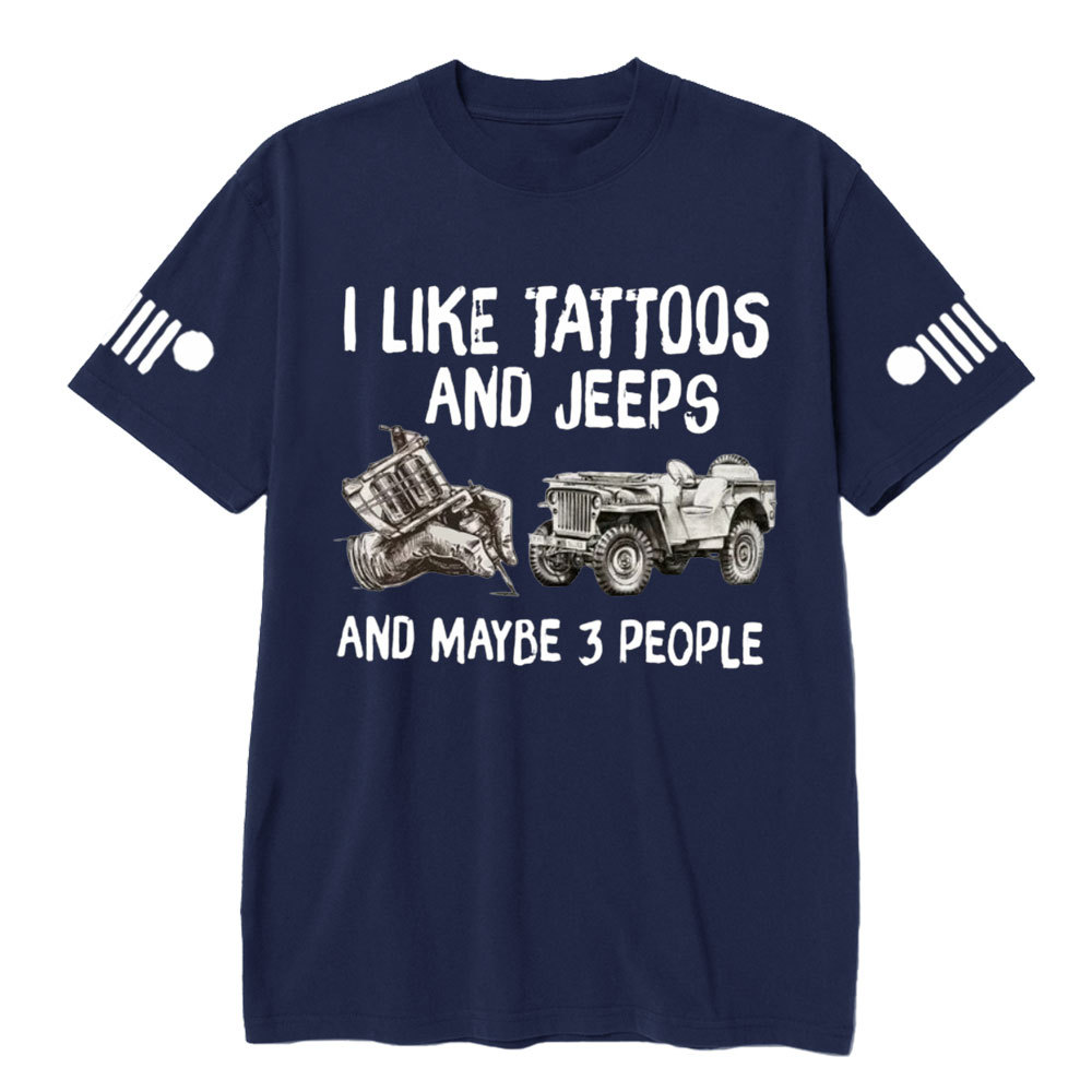  I Like Tattoos And Jps And Maybe 3 People Jp T-Shirt