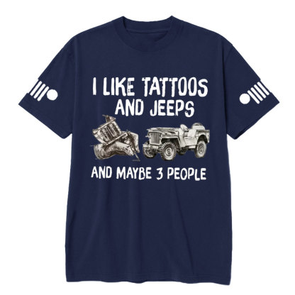  I Like Tattoos And Jps And Maybe 3 People Jp T-Shirt