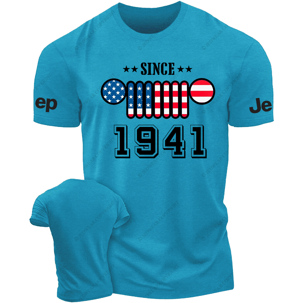 SinceTime And Flag  T-Shirt