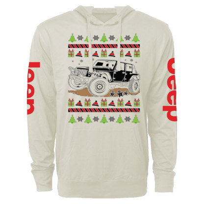 Ugly Christmas Jp #1 Oversized Lightweight Hoodie
