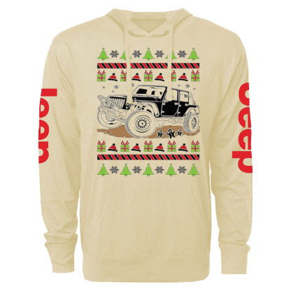 Ugly Christmas Jp #1 Oversized Lightweight Hoodie