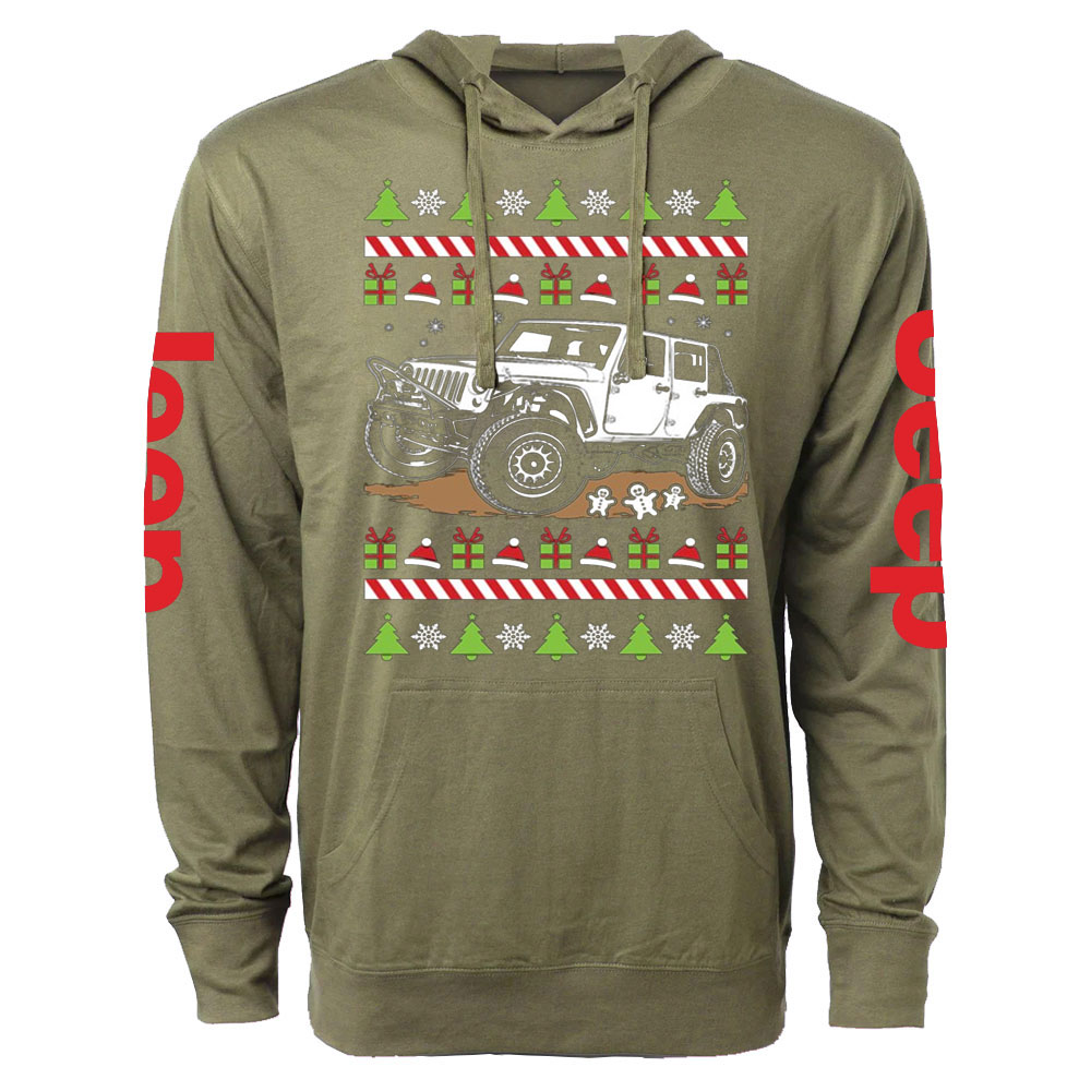 Ugly Christmas Jp #1 Oversized Lightweight Hoodie