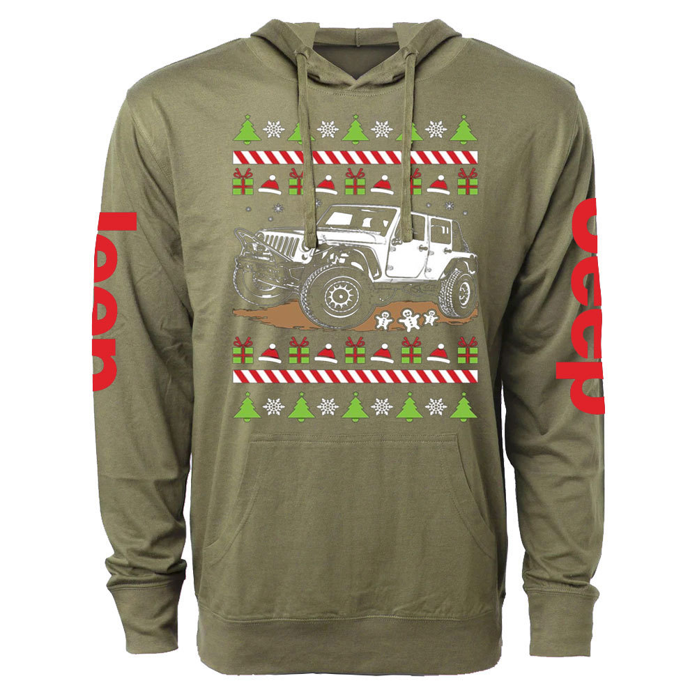 Ugly Christmas Jp #1 Oversized Lightweight Hoodie