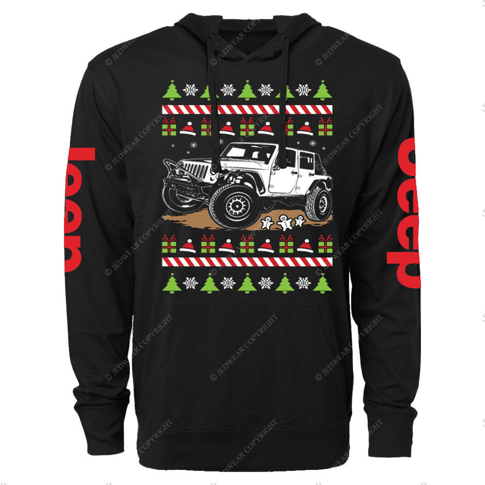 Ugly Christmas Jp #1 Oversized Lightweight Hoodie