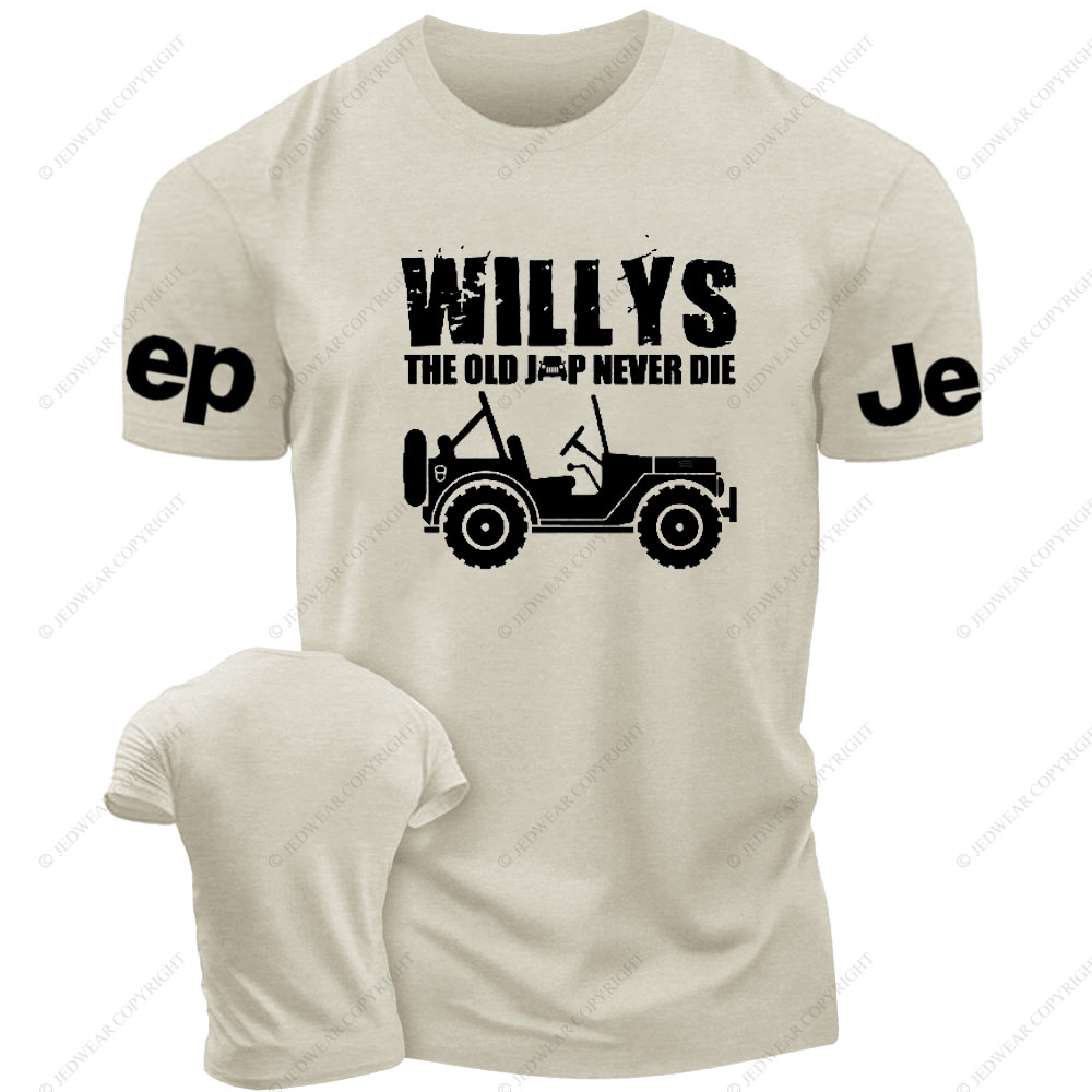 Willys the Old Jp Never Die Jp Lover T-Shirt