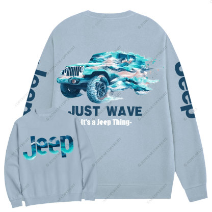 Funny Just Wave It's a Jp Thing Crew Neck Sweatshirt
