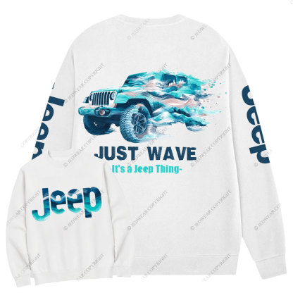 Funny Just Wave It's a Jp Thing Crew Neck Sweatshirt