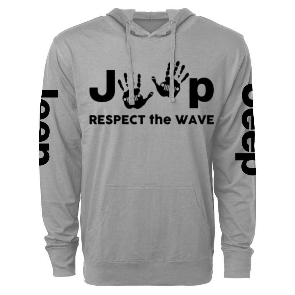 Jp Respect The Wave Oversized Lightweight Hoodie