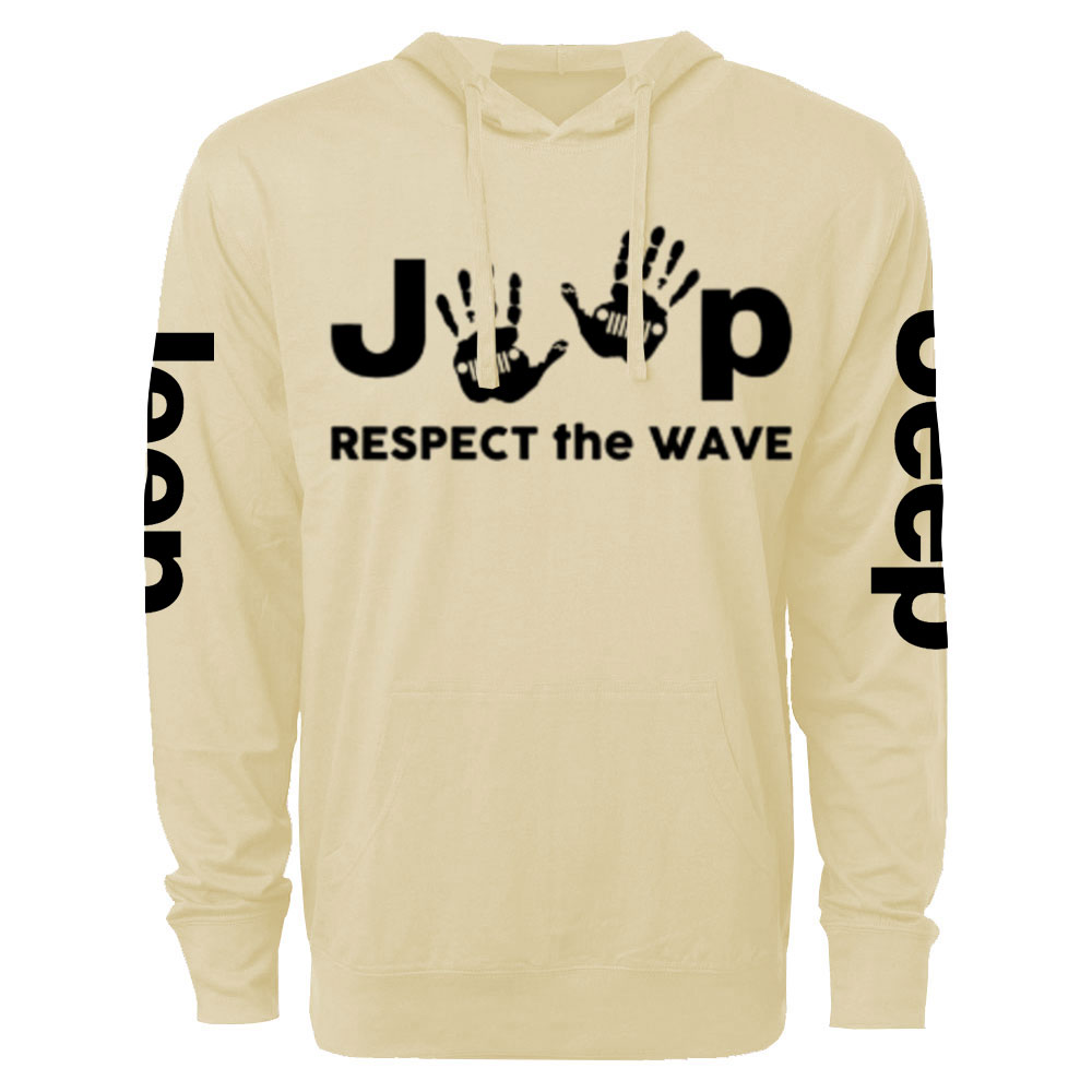 Jp Respect The Wave Oversized Lightweight Hoodie